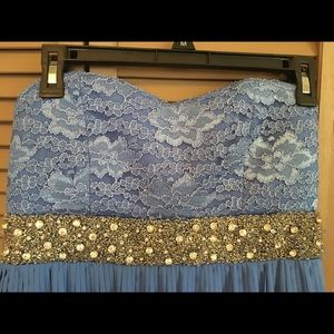 Blue Prom Dress